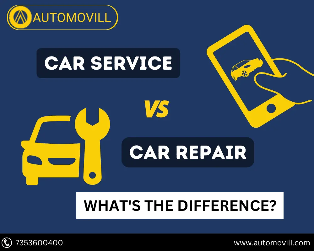 Car service vs Car Repair – Key Differences
