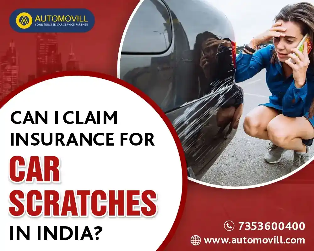 can i claim insurance for Car Scratches in india