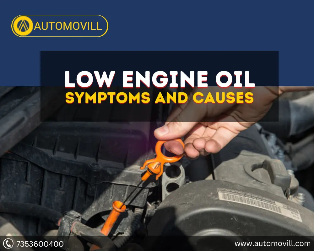 Low engine oil symptoms