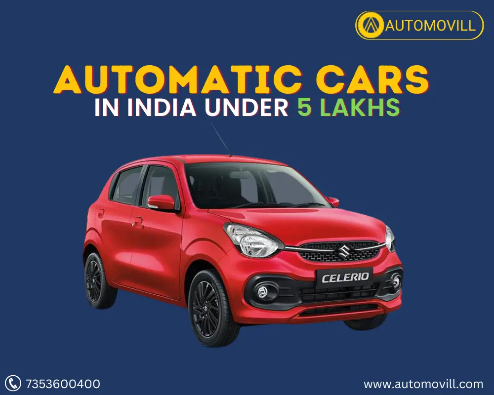 Automatic cars under 5 lakhs in india