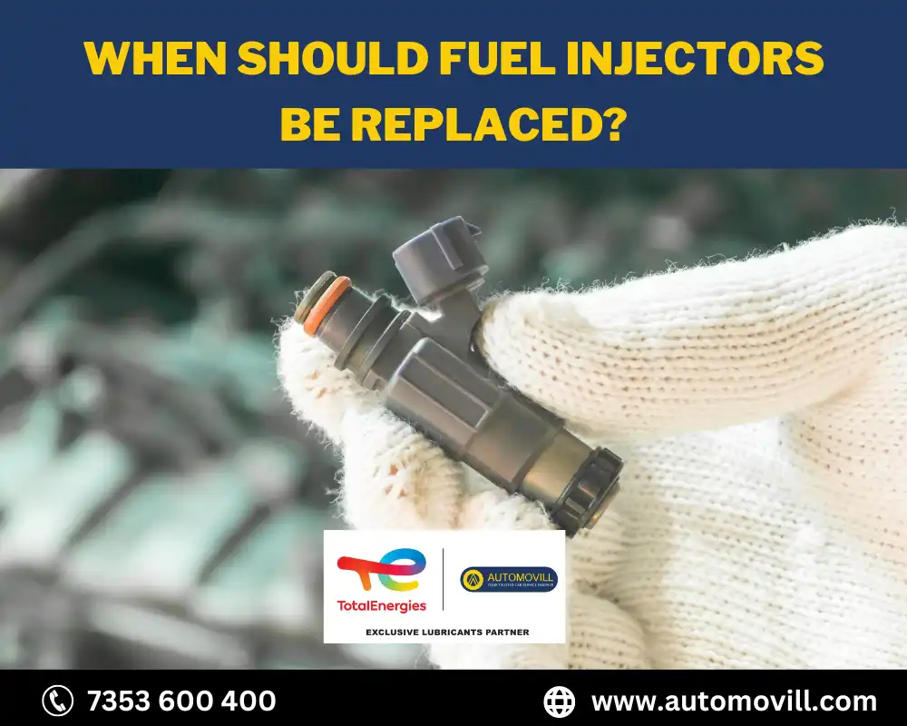 when should fuel injector be replaced