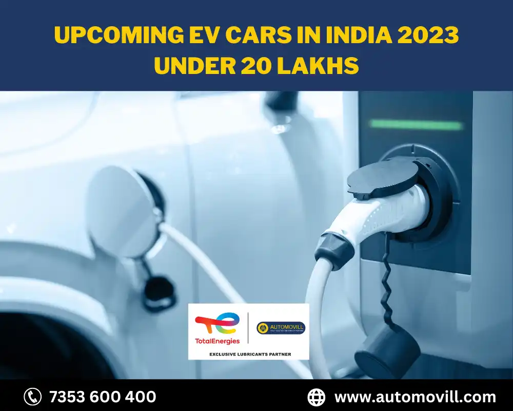 Upcoming EV Cars in India 2023 Under 20 Lakh