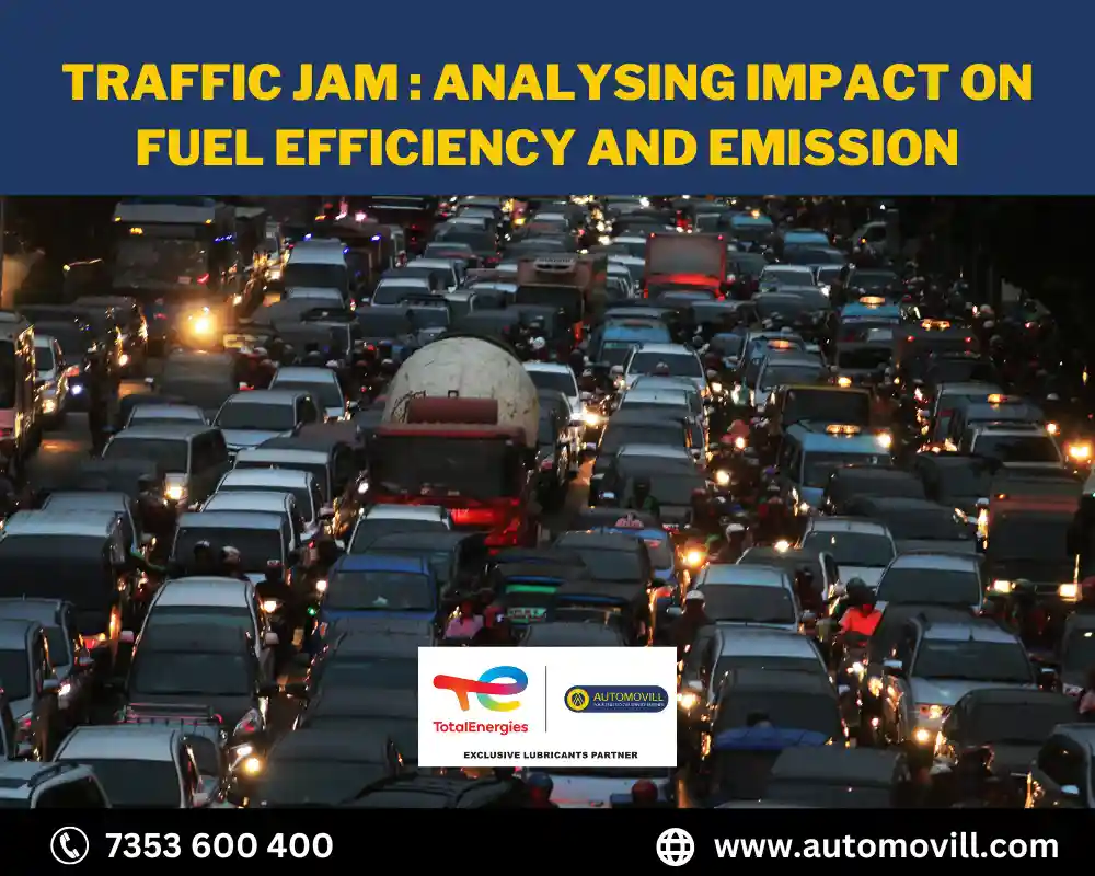 traffic jam impact on efficiency