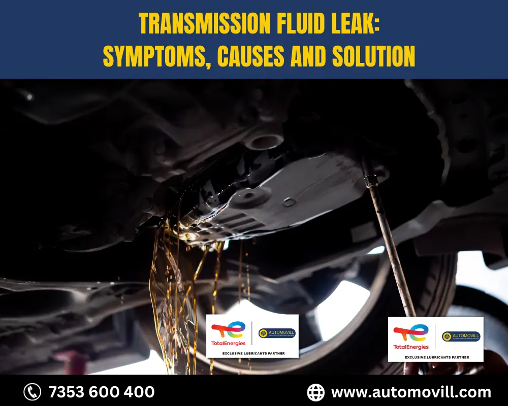 transmission fluid leak